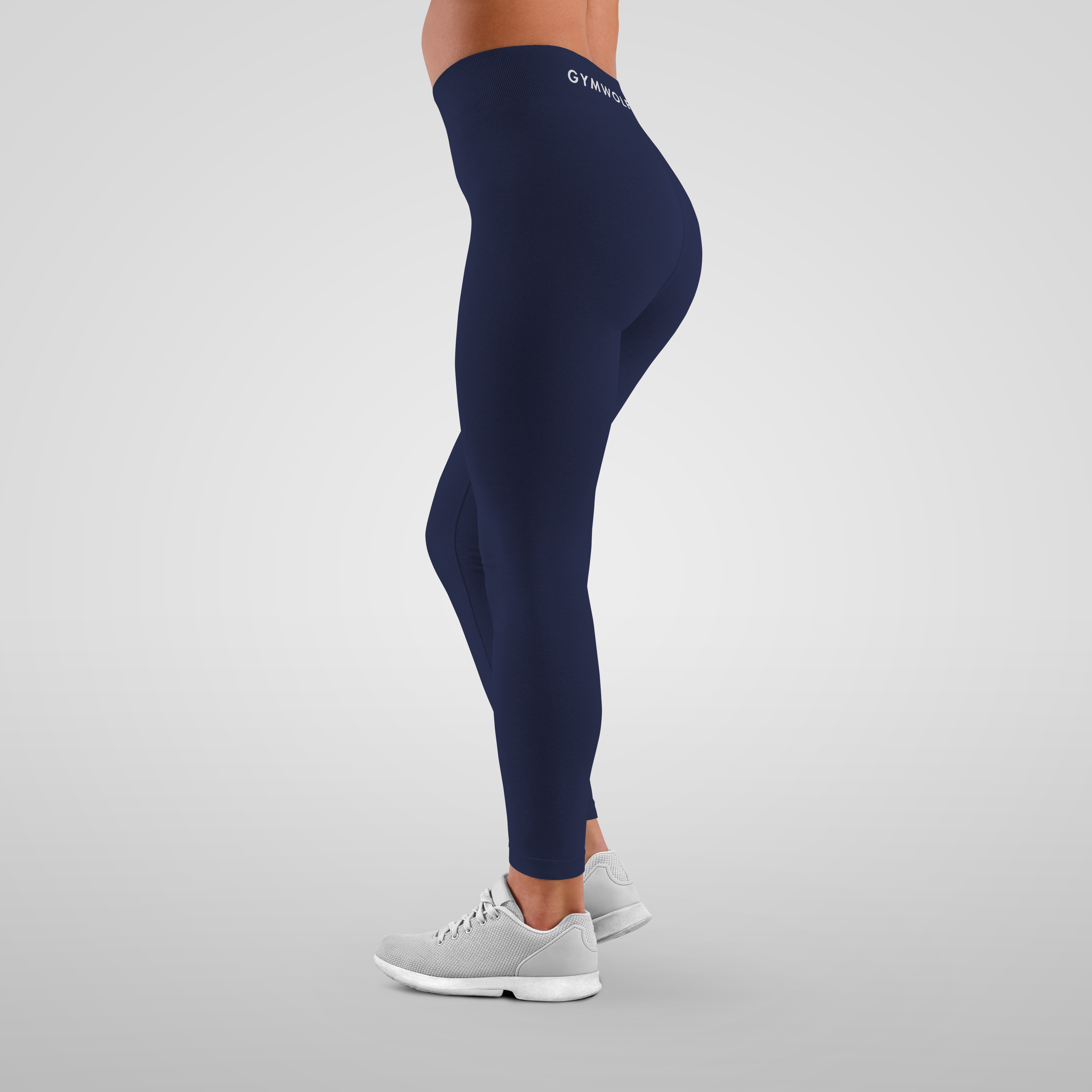 W401 - ELEGANCE LEGGINGS NAVY BLUE