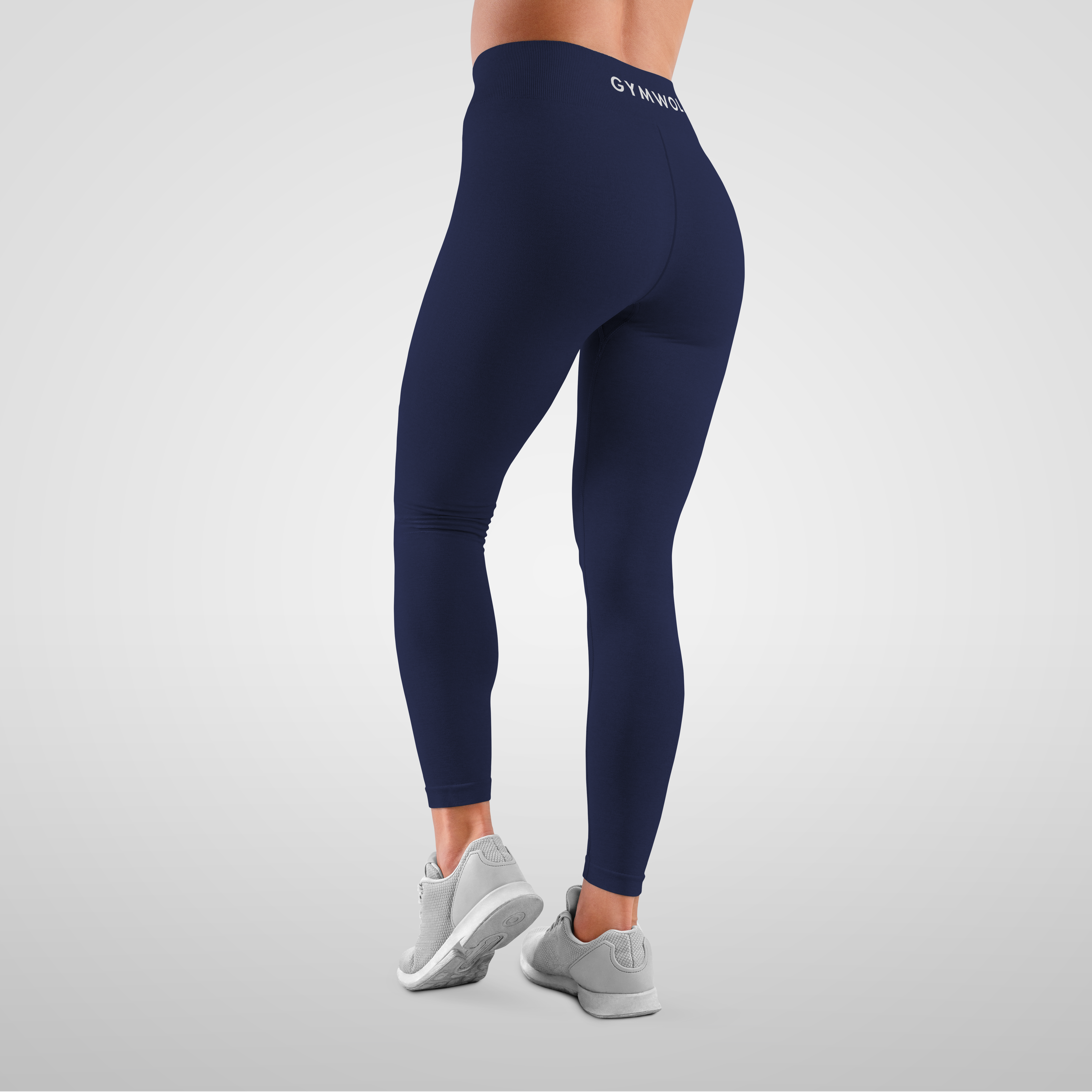 W401 - ELEGANCE LEGGINGS NAVY BLUE