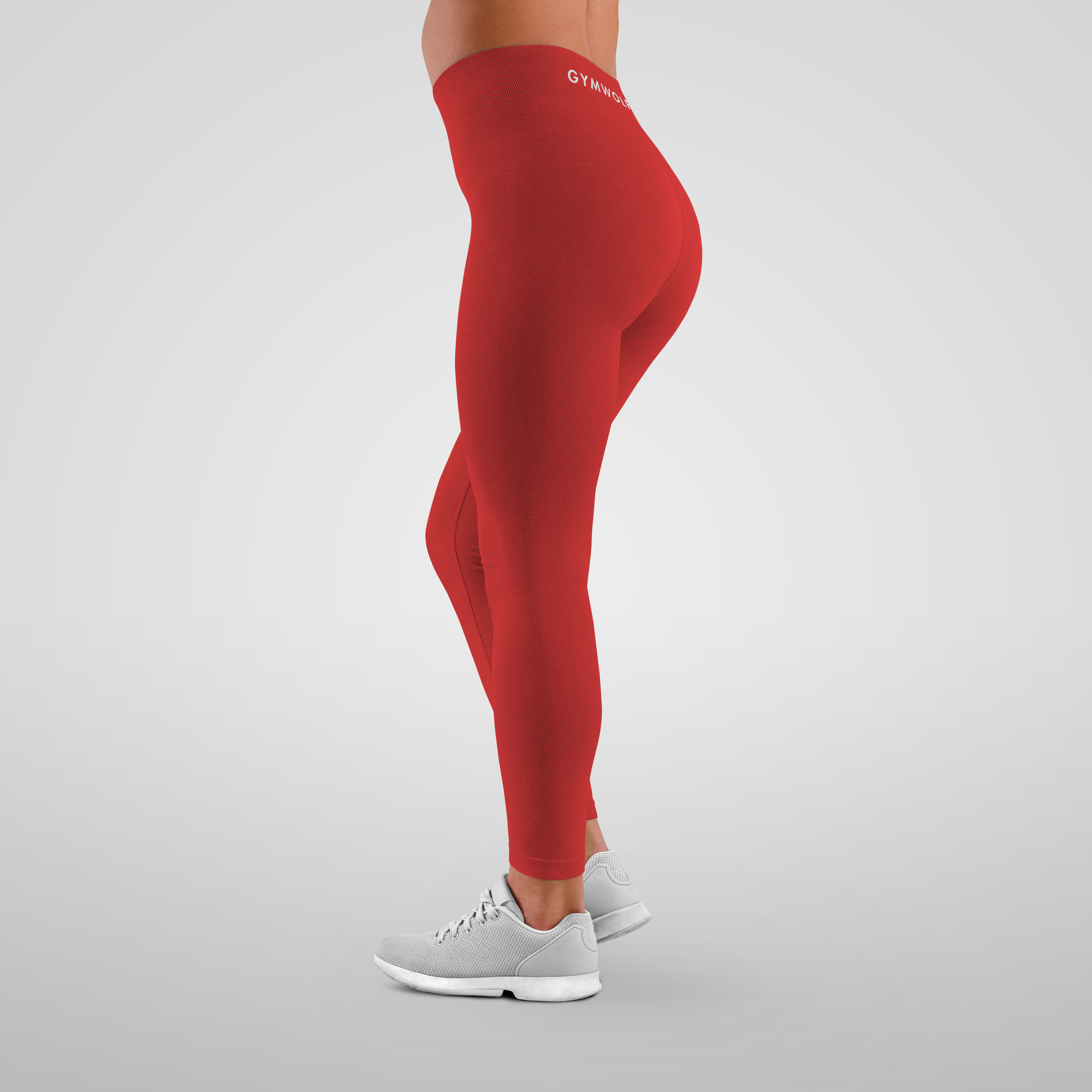 W401 - ELEGANCE LEGGINGS FIRE RED