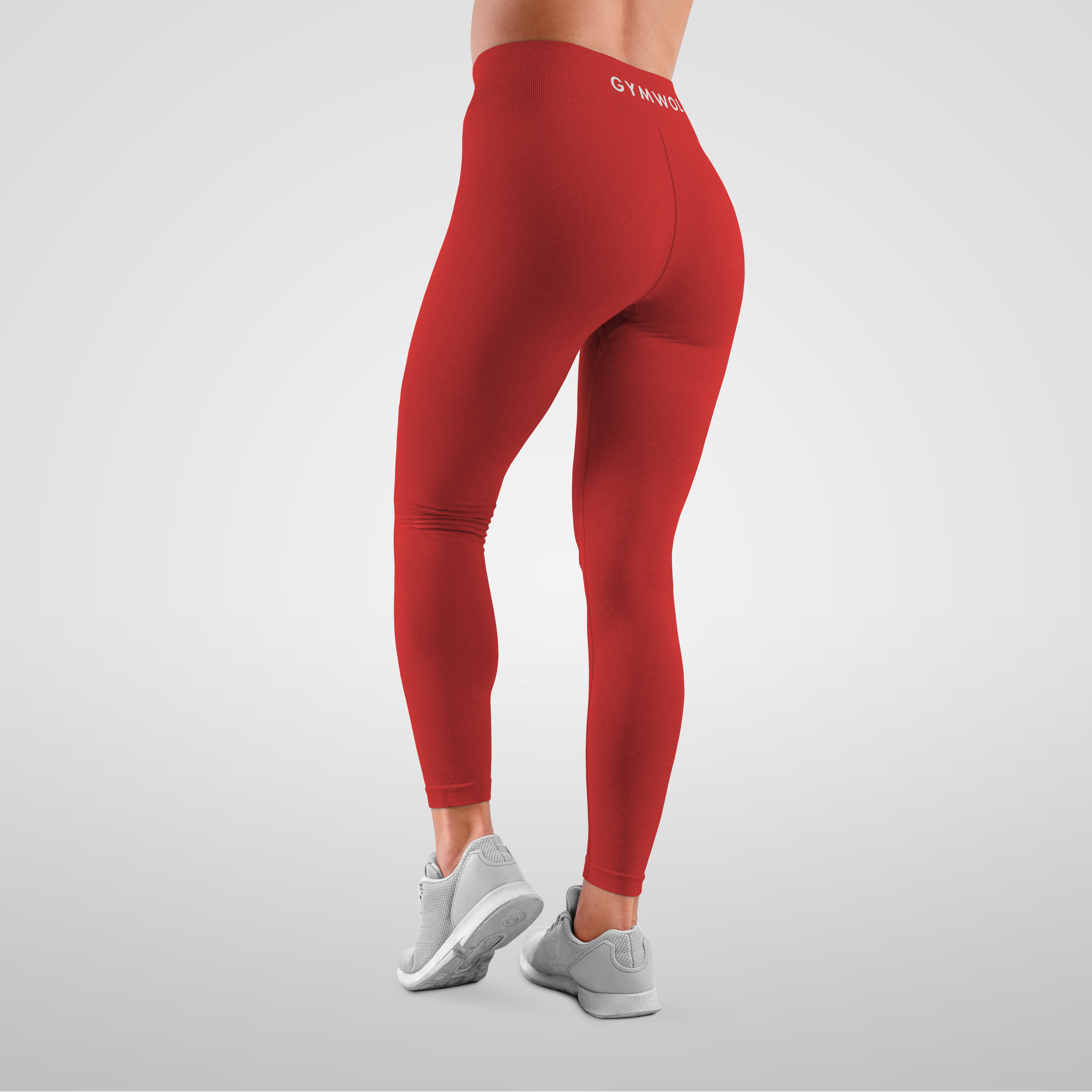 W401 - ELEGANCE LEGGINGS FIRE RED