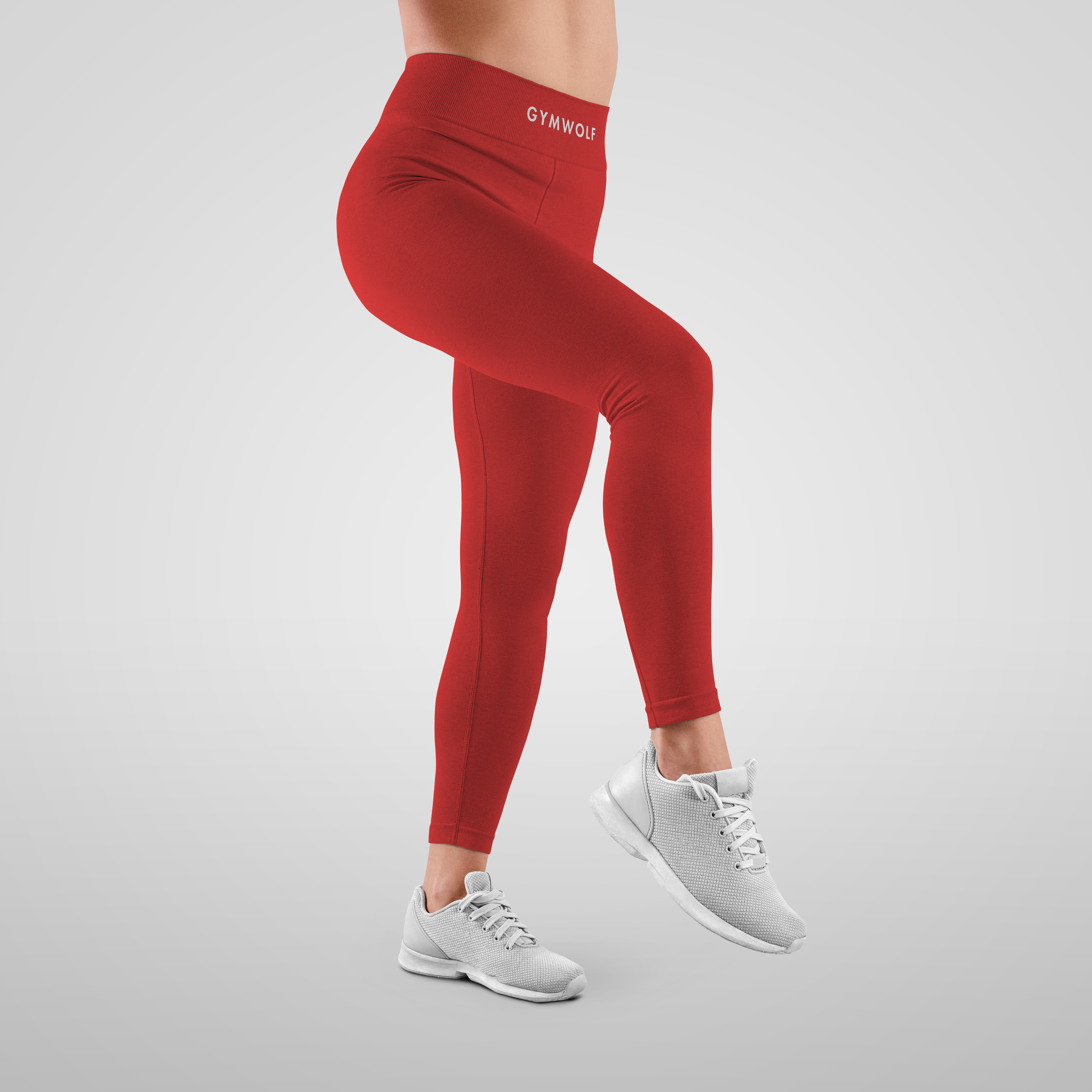 W401 - ELEGANCE LEGGINGS FIRE RED