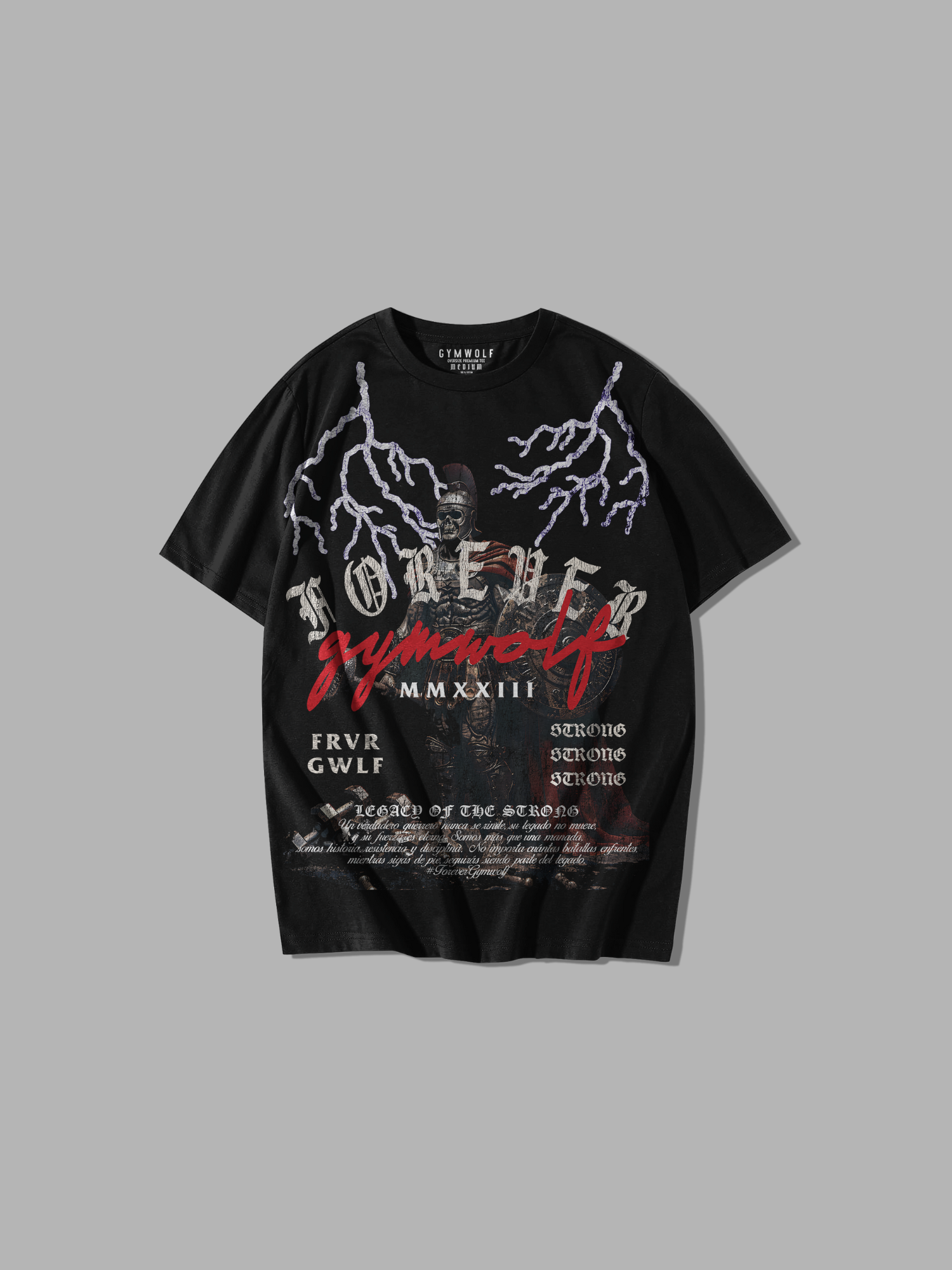 241 - FOREVER GYMWOLF OVERSIZE T-SHIRT