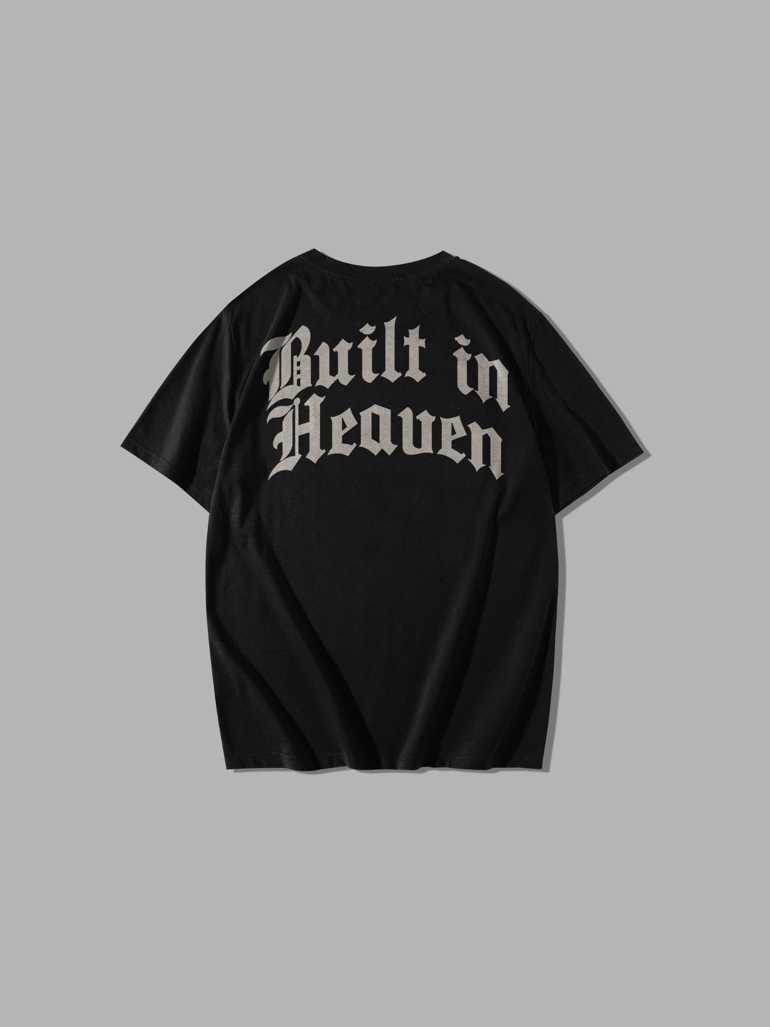 237 - BUILT IN HEAVEN OVERSIZE T-SHIRT BLACK