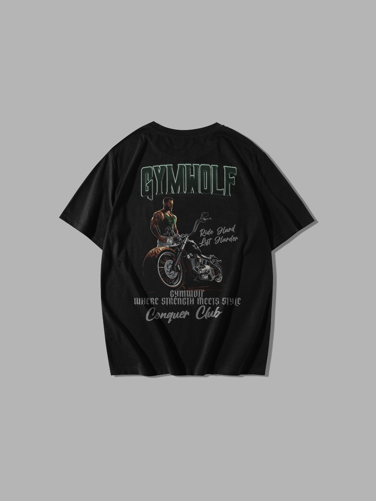 231 -RIDERS OVERSIZE T-SHIRT BLACK