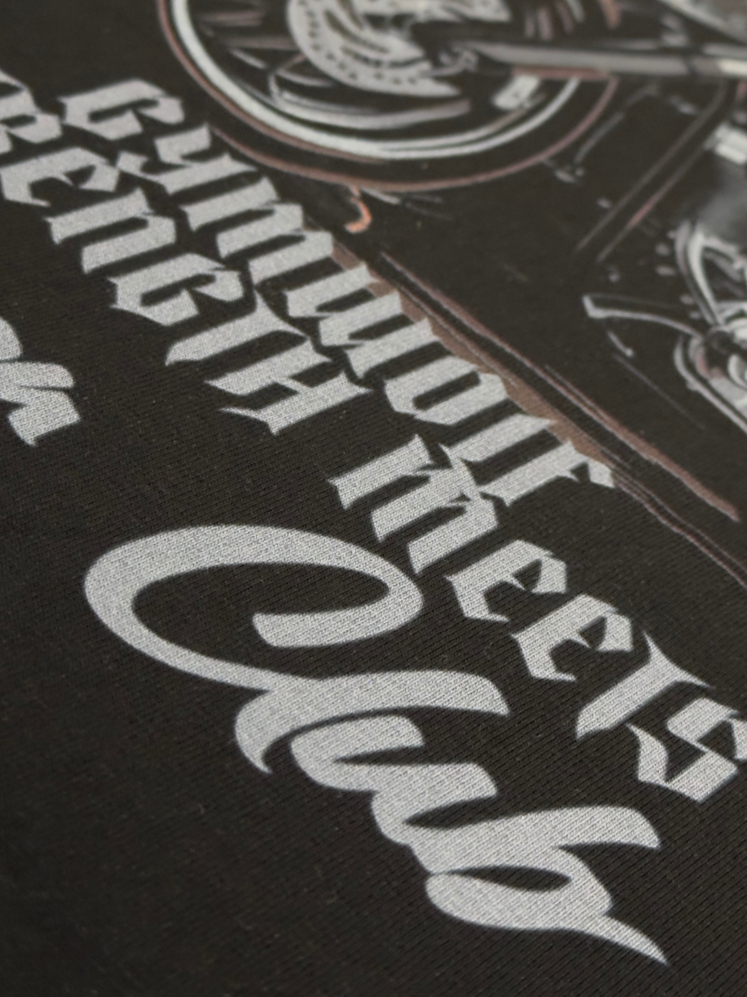 231 -RIDERS OVERSIZE T-SHIRT BLACK