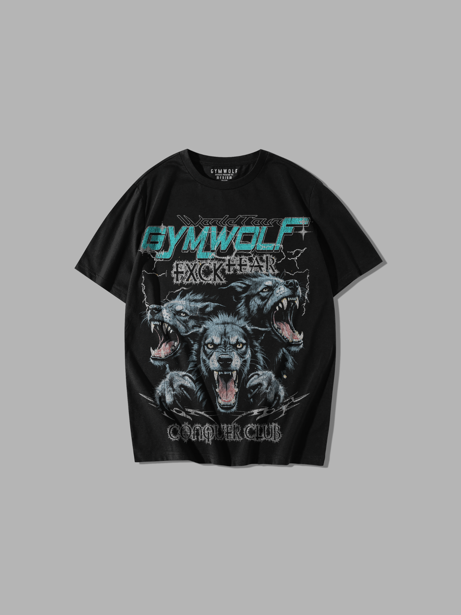 239 - WORLD TOUR (MEXICO) OVERSIZE T-SHIRT BLACK