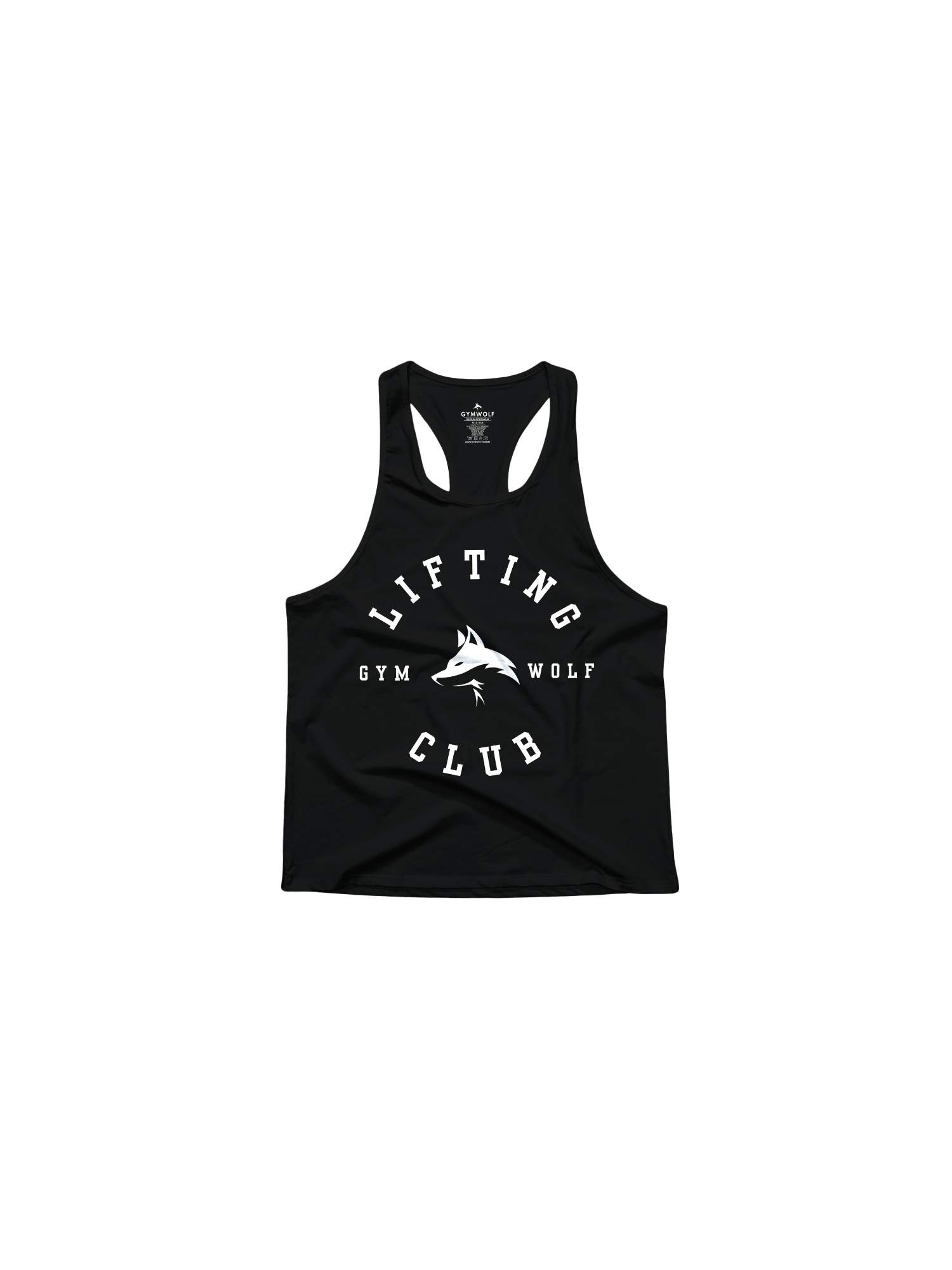102 - GYMWOLF LIFTING CLUB STRINGER BLACK