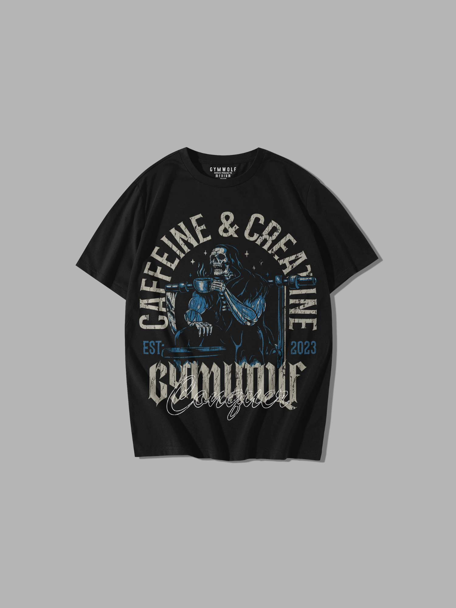 243 - CAFEINA & CREATINA OVERSIZE T-SHIRT