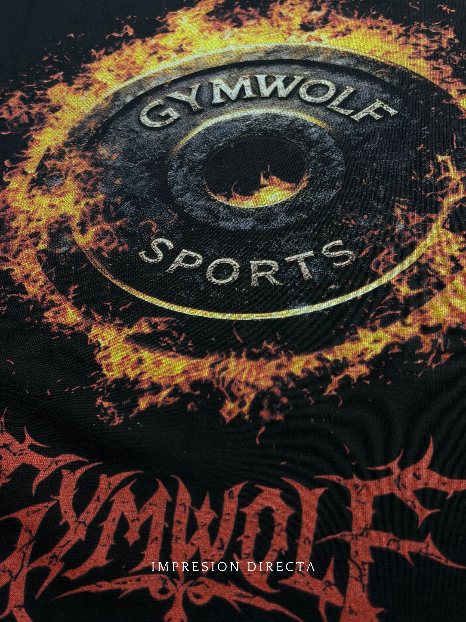 250 - GYMWOLF SPORTS PREMIUM OVERSIZE T-SHIRT