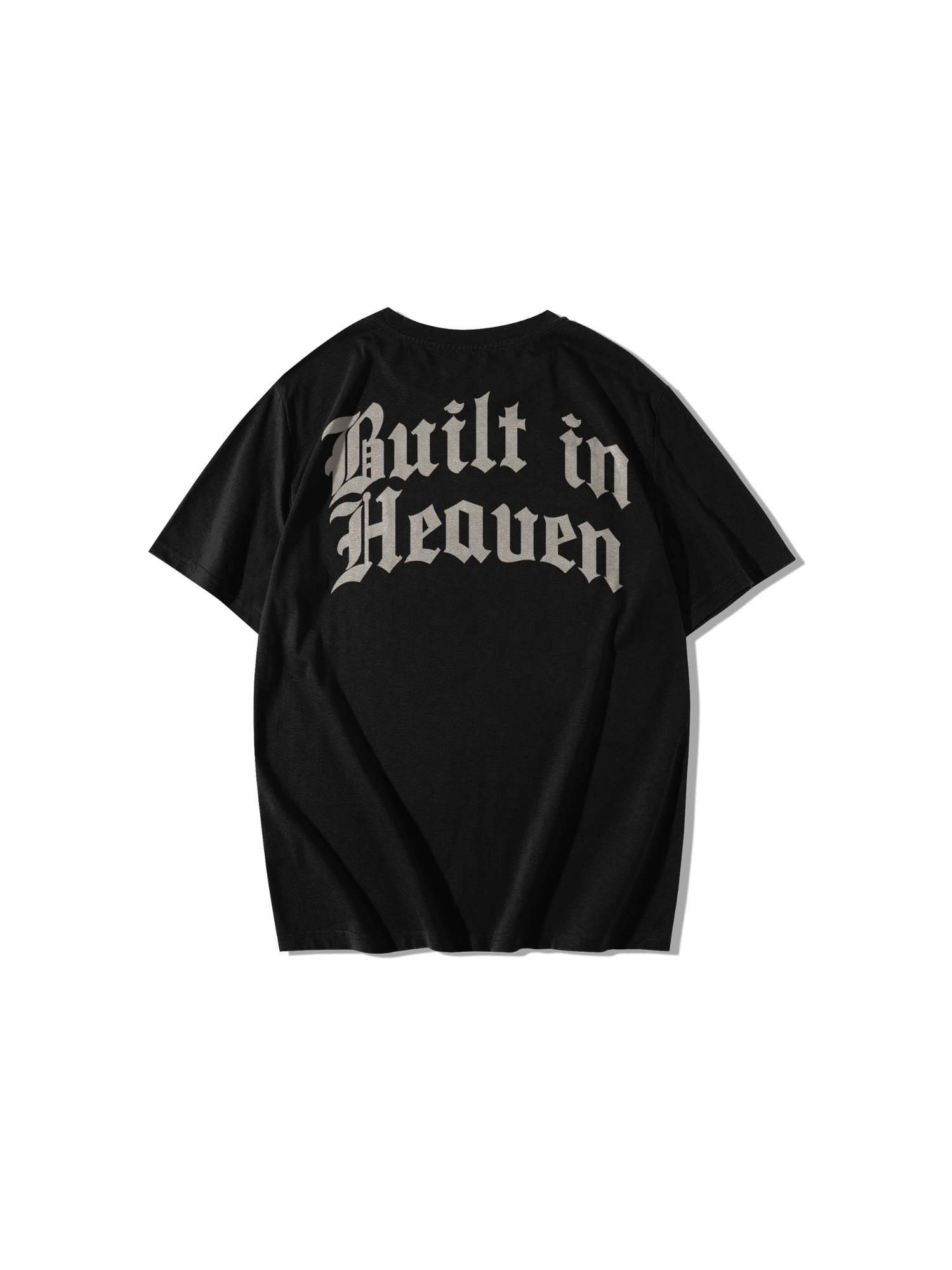 237 - BUILT IN HEAVEN OVERSIZE T-SHIRT BLACK