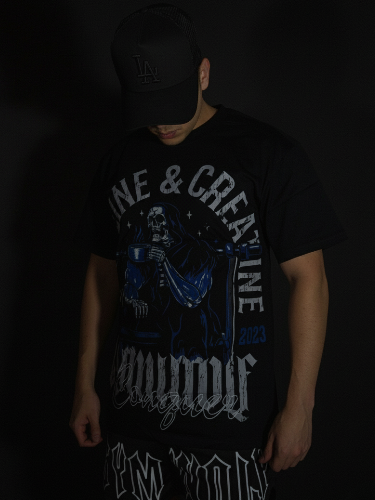 243 - CAFEINA & CREATINA OVERSIZE T-SHIRT