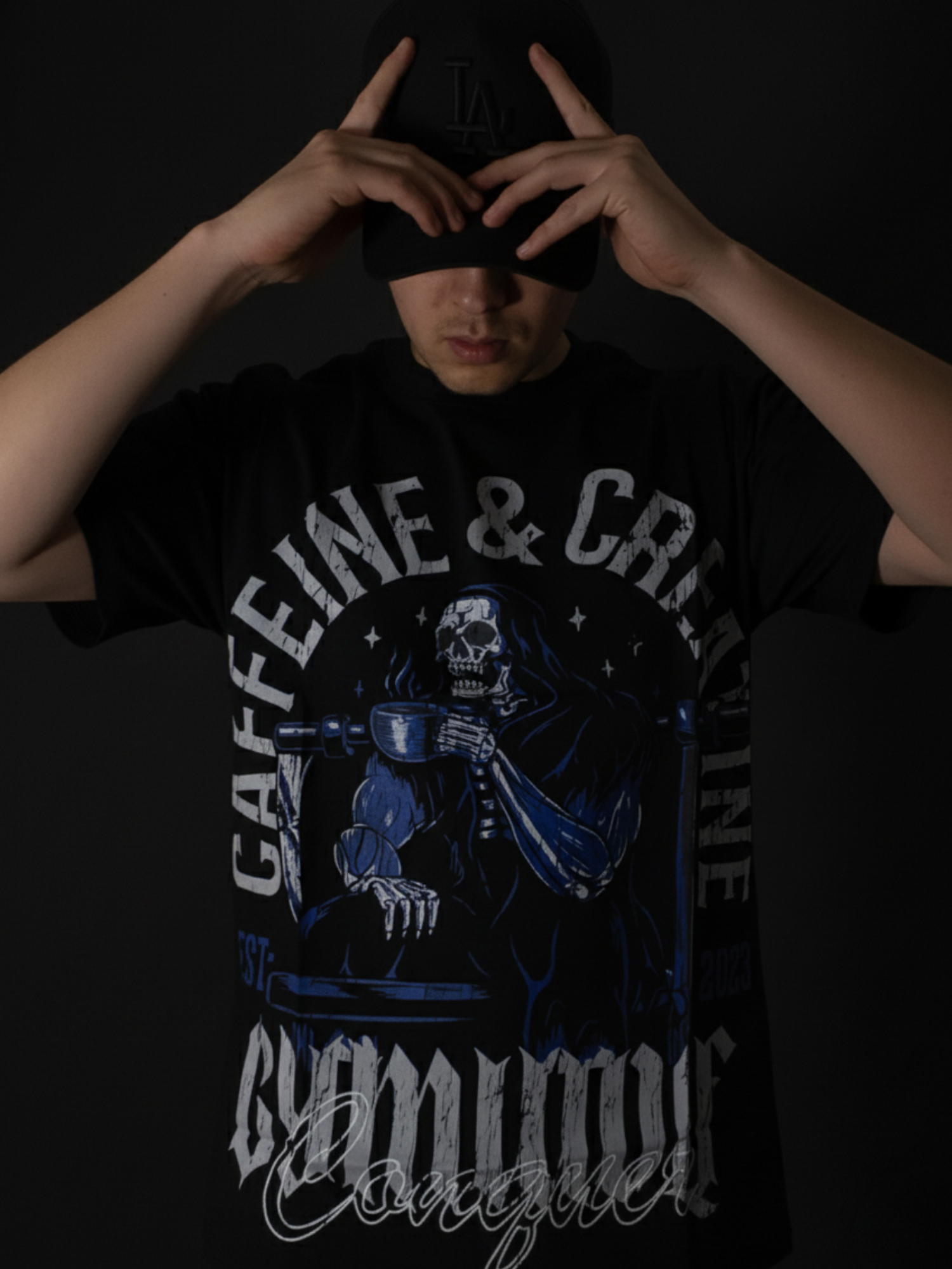 243 - CAFEINA & CREATINA OVERSIZE T-SHIRT