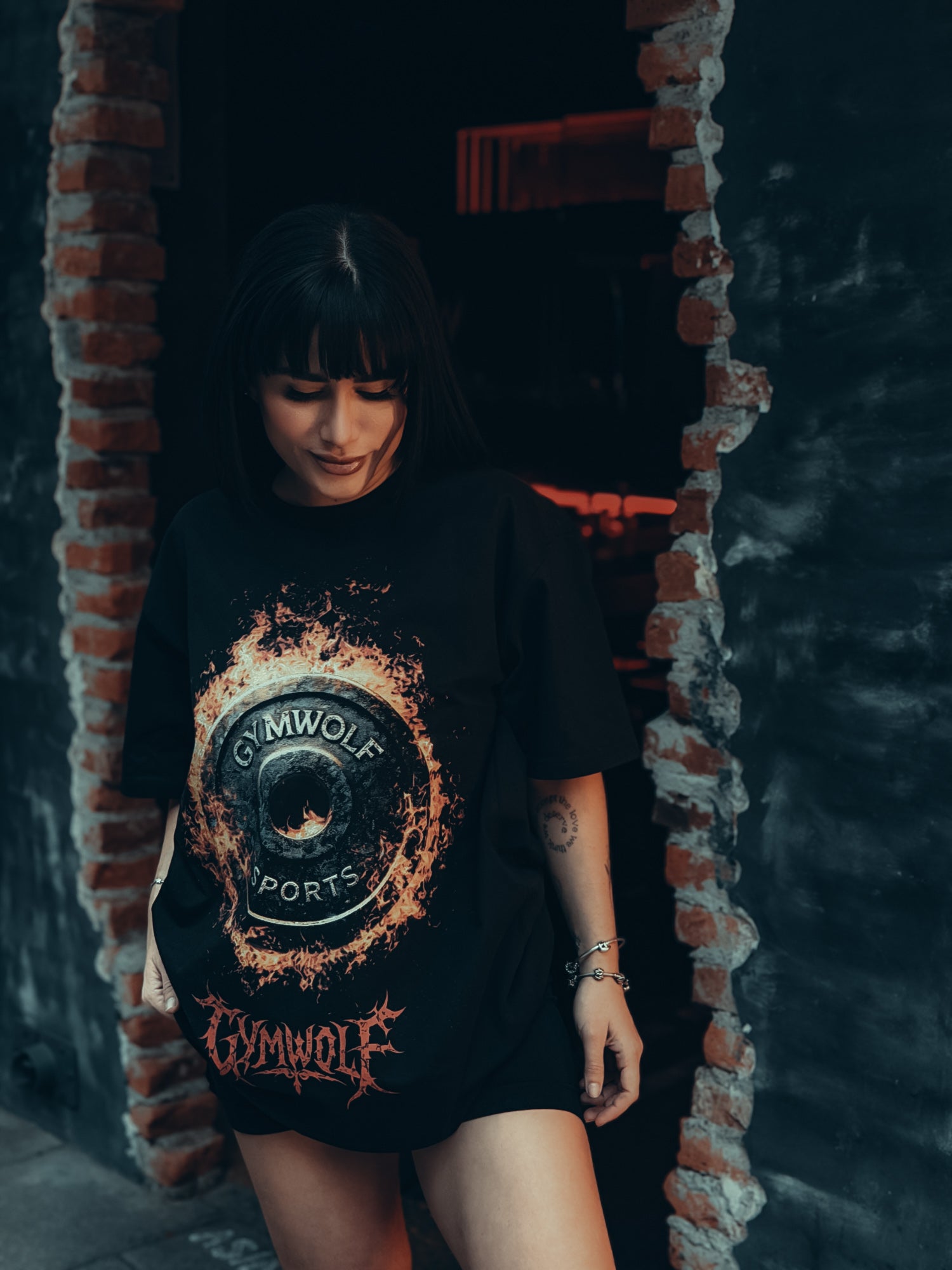 250 - GYMWOLF SPORTS PREMIUM OVERSIZE T-SHIRT